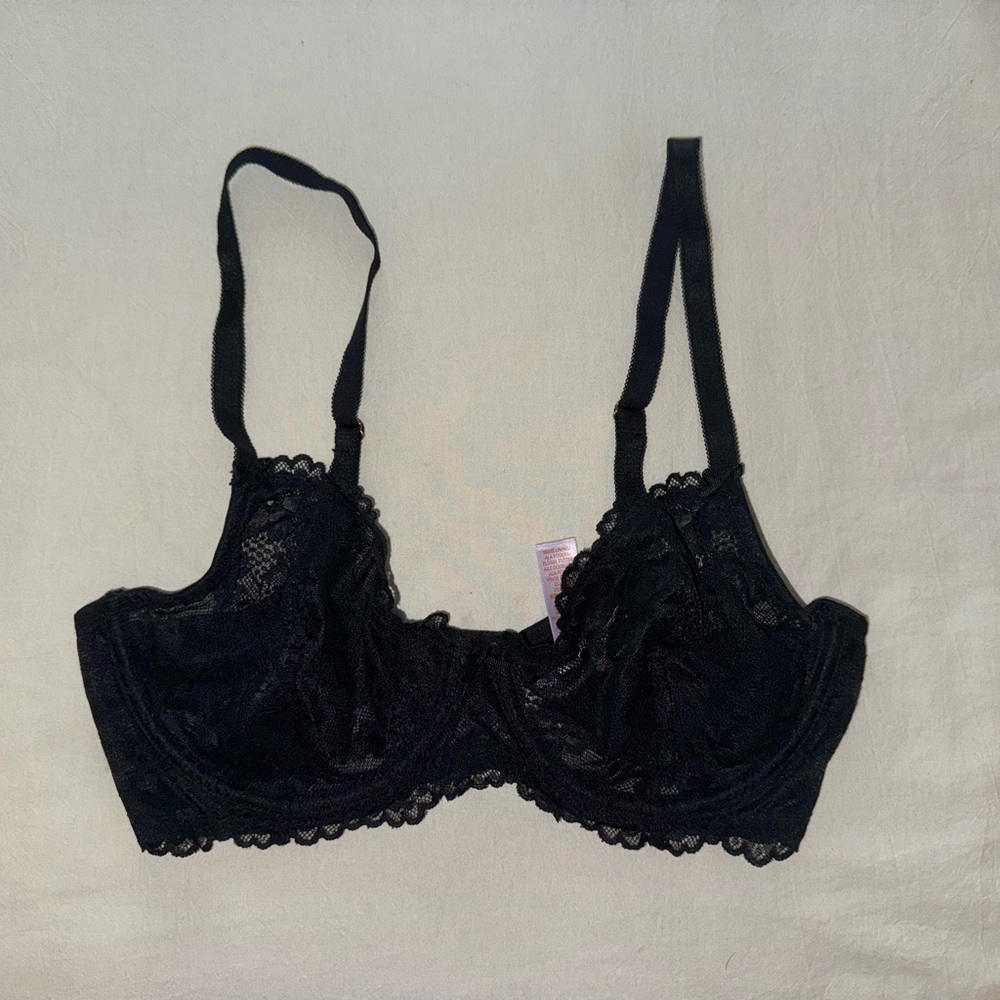 Fenty Savage Black Lace Bra